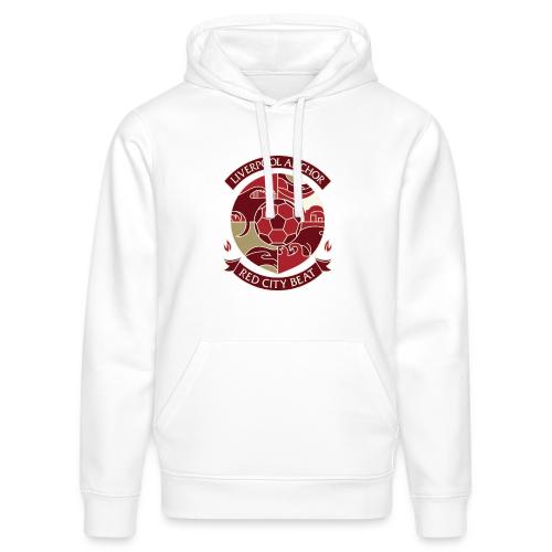 Liverpool Anchor T Shirt, Soccer City Pride Gift - Stanley/Stella Drummer Unisex Organic Hoodie