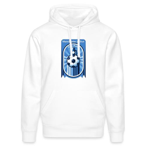 Manchester is Blue Soccer City T Shirt, Apparel - Stanley/Stella Drummer Unisex Organic Hoodie