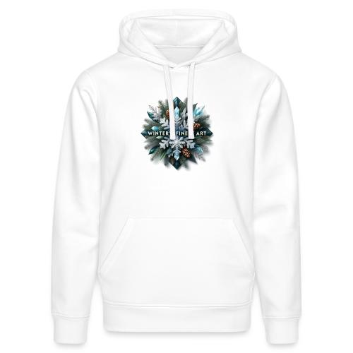 Intricate Frozen Evergreen T-Shirt - Stanley/Stella Drummer Unisex Organic Hoodie