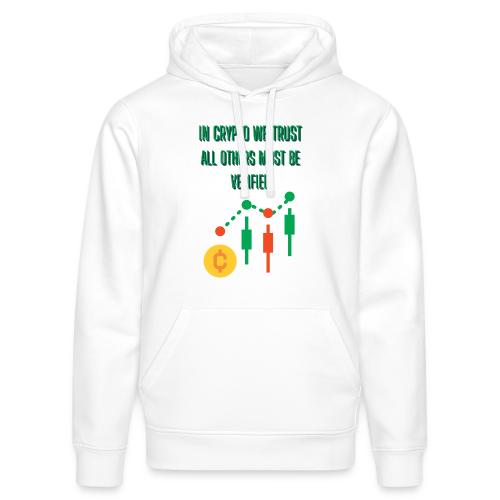 Sarcastic Bitcoin Investor T-shirt - Stanley/Stella Drummer Unisex Organic Hoodie