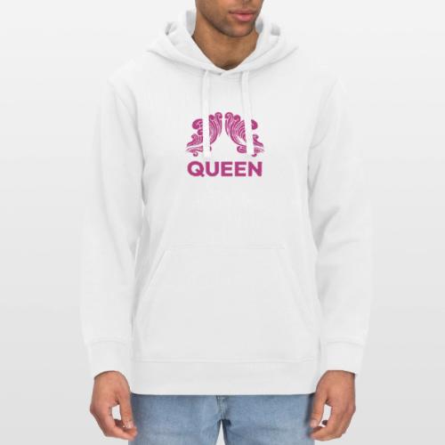 Queenlisse™ Signature Crown T-Shirt – Elegant - Stanley/Stella Drummer Unisex Organic Hoodie