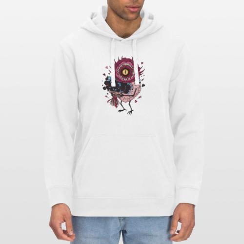 Gothic Valentine Eldritch Bloom – Dark Rom - Stanley/Stella Drummer Unisex Organic Hoodie