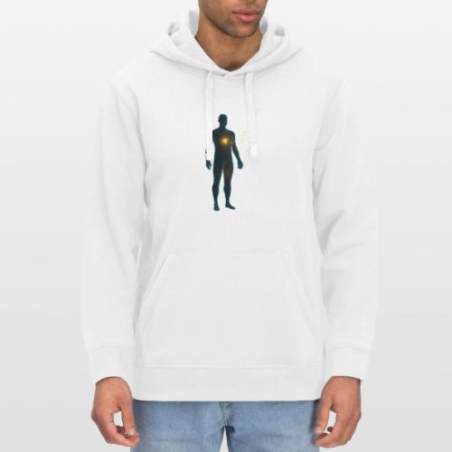 Glowing Chest Personl - Stanley/Stella Drummer Unisex Organic Hoodie