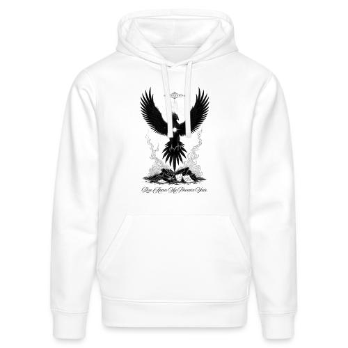 The Phoenix of Renewal T-Shirt - Stanley/Stella Drummer Unisex Organic Hoodie