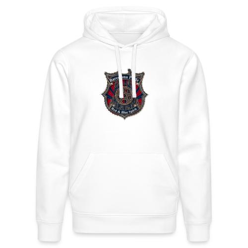 Barcelona Scarlet Pride T Shirt, Soccer City Gift - Stanley/Stella Drummer Unisex Organic Hoodie