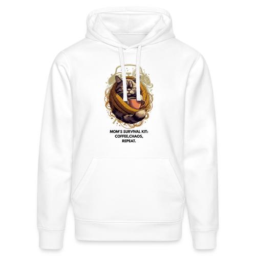 Powered by Sarcasm Cat Tee - Stanley/Stella Drummer Unisex Organic Hoodie