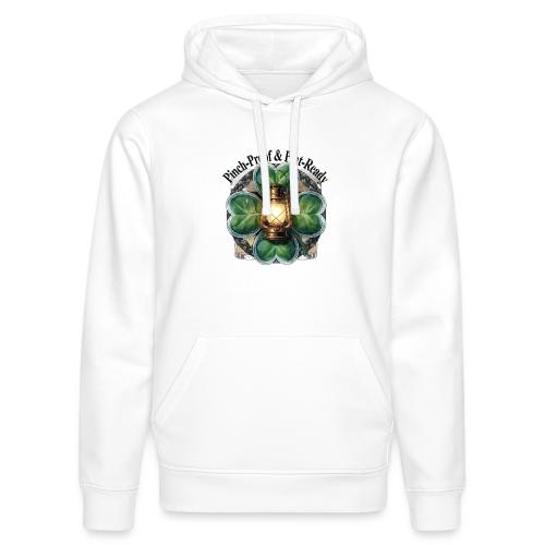 Pinch-Proof Lantern Clover T-Shirt - Stanley/Stella Drummer Unisex Organic Hoodie