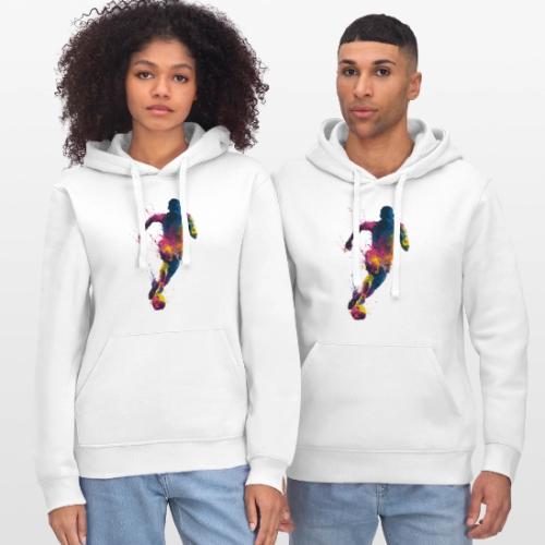 Soccer: Kick of Colors - Stanley/Stella Drummer Unisex Organic Hoodie