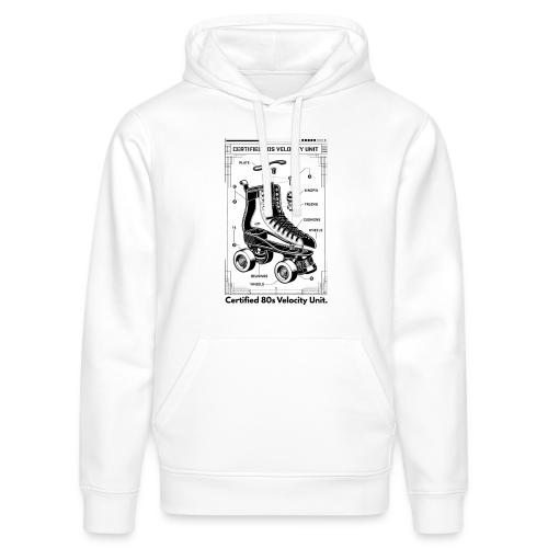 Retro Roller Skate T-Shirt - Stanley/Stella Drummer Unisex Organic Hoodie