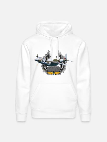 Mosquito - Stanley/Stella Drummer Unisex Organic Hoodie - white