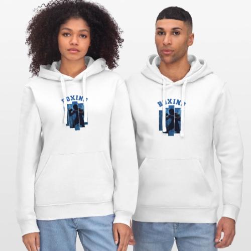 Boxing Never Stops - Stanley/Stella Drummer Unisex Organic Hoodie