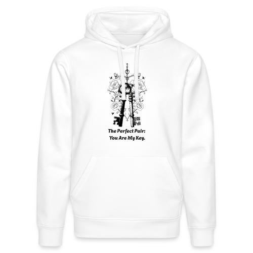 Valentine love keys - Stanley/Stella Drummer Unisex Organic Hoodie