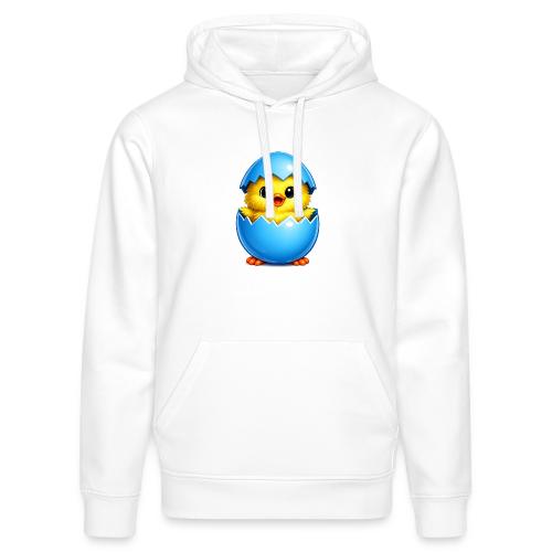 Easter Chick Blue - Stanley/Stella Drummer Unisex Organic Hoodie