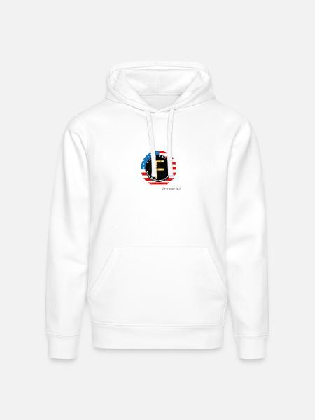 Limitless creativity - Stanley/Stella Drummer Unisex Organic Hoodie - white