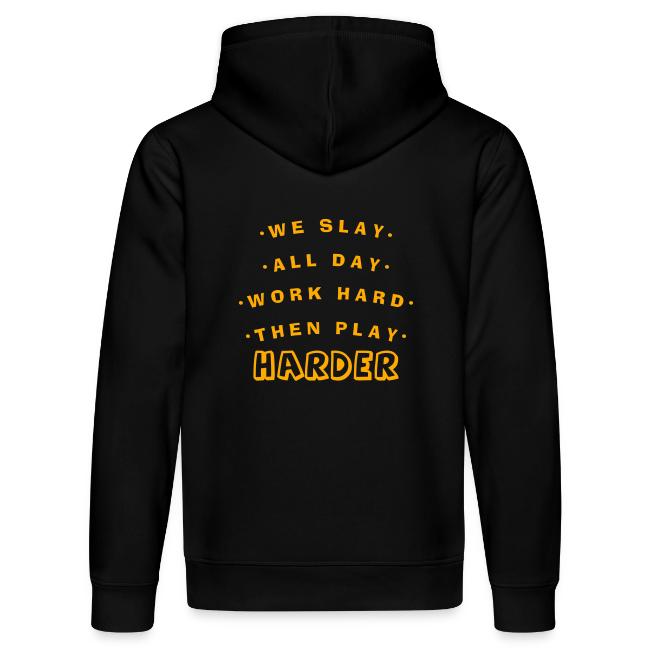 We Slay All Day Shiny Shirt Metallic Silver & Gold