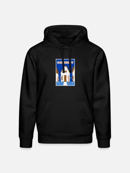 Connect - Stanley/Stella Drummer Unisex Organic Hoodie - black