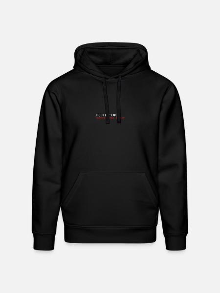 BUFFER: FULL – Mental Health Awareness | log_02 - Stanley/Stella Drummer Unisex Organic Hoodie - black