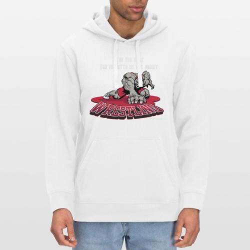 Wrestling - To be the best, you've gotta be a - Stanley/Stella Drummer Unisex Organic Hoodie