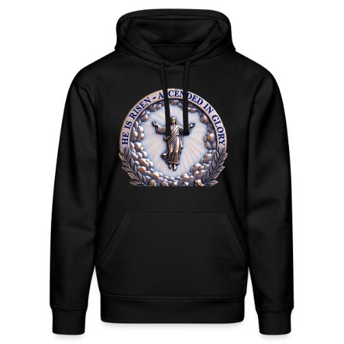 He Is Risen Ascended In Glory T Shirt, Gift - Stanley/Stella Drummer Unisex Organic Hoodie