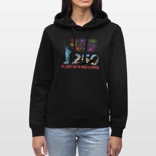 250 Years USA - Stanley/Stella Drummer Unisex Organic Hoodie