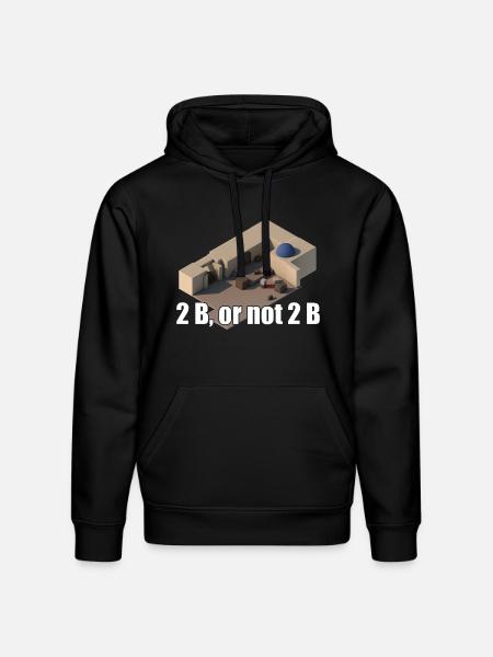 csgo de dust2 - Stanley/Stella Drummer Unisex Organic Hoodie - black