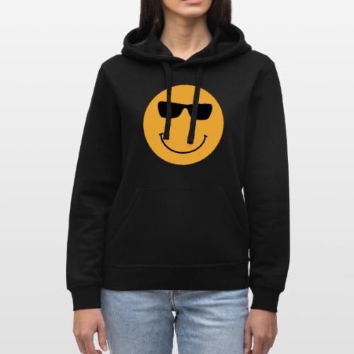 Orange Face with Sunglasses - Stanley/Stella Drummer Unisex Organic Hoodie
