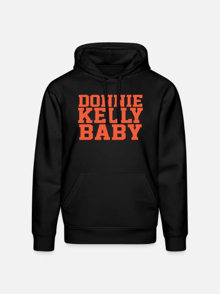 DONNIE KELLY BABY - Stanley/Stella Drummer Unisex Organic Hoodie - black