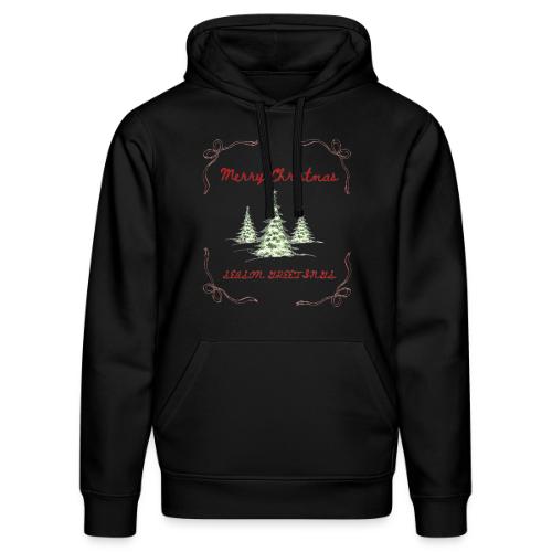 Beautiful Green Christmas Tree Graphic - Stanley/Stella Drummer Unisex Organic Hoodie