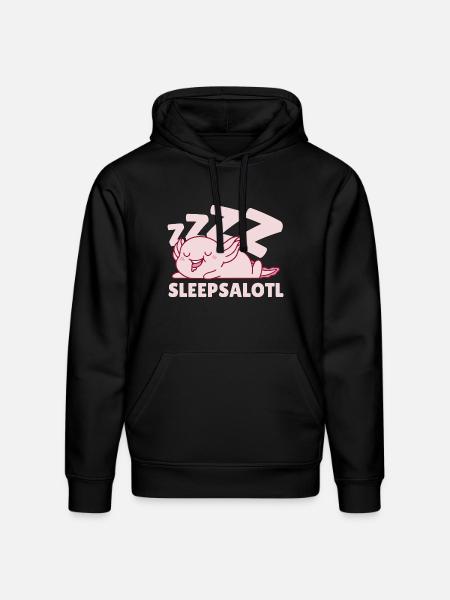 Sleepsalotl - Stanley/Stella Drummer Unisex Organic Hoodie - black