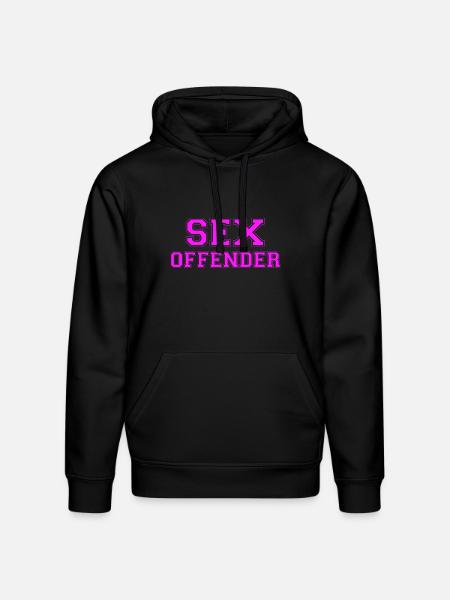 Sex Offender - Stanley/Stella Drummer Unisex Organic Hoodie - black