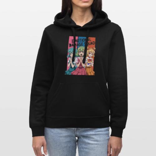 Emotional Damage Squad – Funny Anime Schoolgirl - Stanley/Stella Drummer Unisex Organic Hoodie