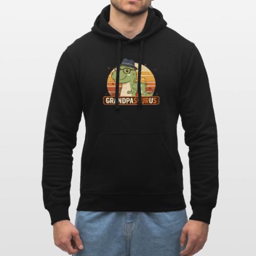 GrandpaSaurus Sunset Duo - Stanley/Stella Drummer Unisex Organic Hoodie