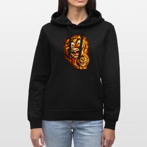 Crazy Double Lion Streetwear - Stanley/Stella Drummer Unisex Organic Hoodie