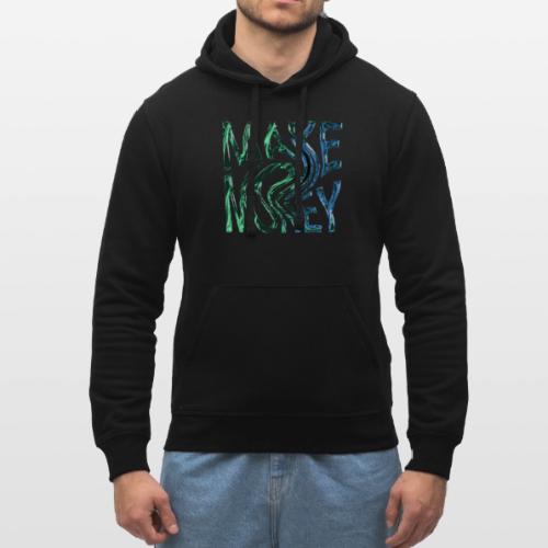 Make Money Neon 3D - Stanley/Stella Drummer Unisex Organic Hoodie