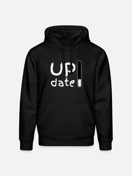 UPdate - Stanley/Stella Drummer Unisex Organic Hoodie - black