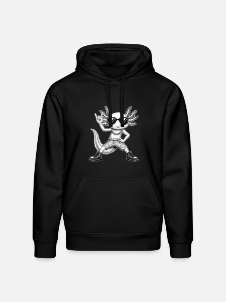 Sunglasses Salamander Rocker - Stanley/Stella Drummer Unisex Organic Hoodie - black