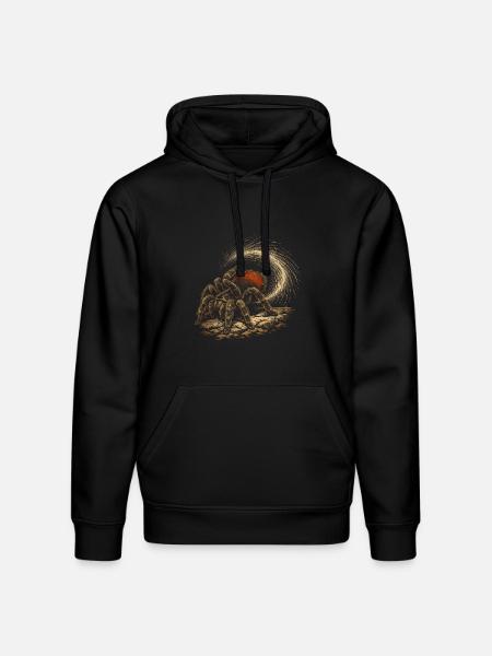 Tarantula Owner - Stanley/Stella Drummer Unisex Organic Hoodie - black