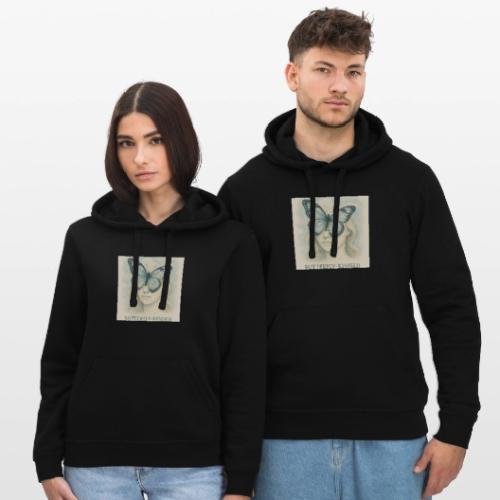 Butterfly kisses Hue - Stanley/Stella Drummer Unisex Organic Hoodie
