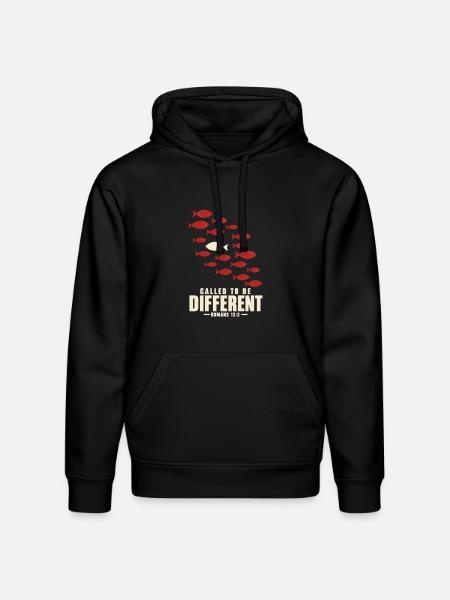 Called to Be Different - Stanley/Stella Drummer Unisex Organic Hoodie - black