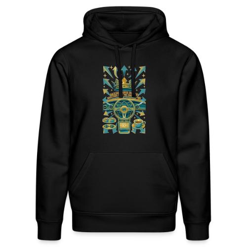 Backseat Driver T Shirt, Funny Dad Gift - Stanley/Stella Drummer Unisex Organic Hoodie