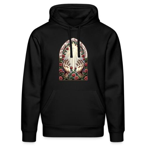 Easter By His Wounds Healed T Shirt, Renewal Gift - Stanley/Stella Drummer Unisex Organic Hoodie
