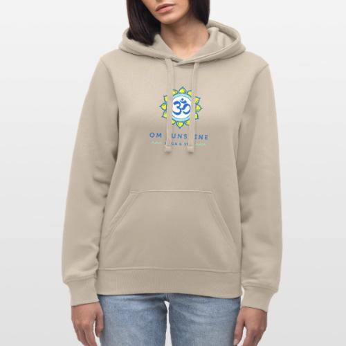 Om Sunshine Yoga transparent back original file - Stanley/Stella Drummer Unisex Organic Hoodie