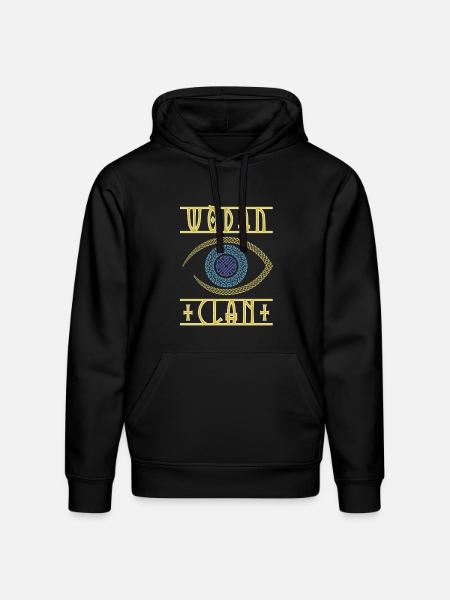 Odin Eye - Stanley/Stella Drummer Unisex Organic Hoodie - black
