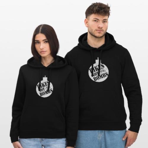 Bikes Not Bombs - Stanley/Stella Drummer Unisex Organic Hoodie