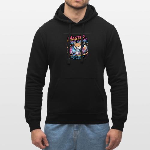 Cute Gamer Shiba Inu Level Up - Stanley/Stella Drummer Unisex Organic Hoodie