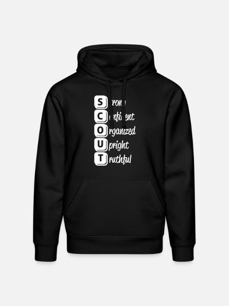 6_s-c-t-o-u-t_1c - Stanley/Stella Drummer Unisex Organic Hoodie - black