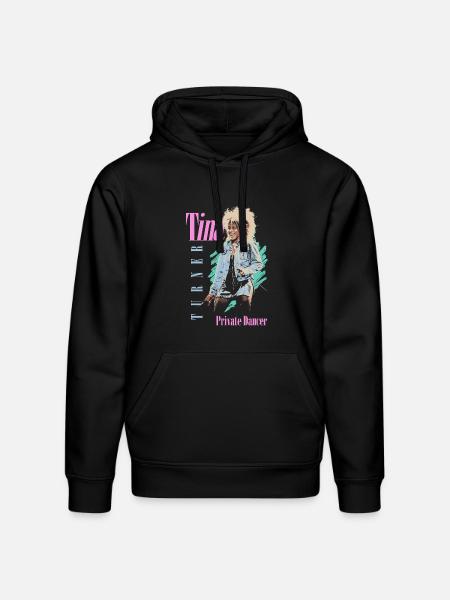 Tina Turner Private Dancer Design - Stanley/Stella Drummer Unisex Organic Hoodie - black