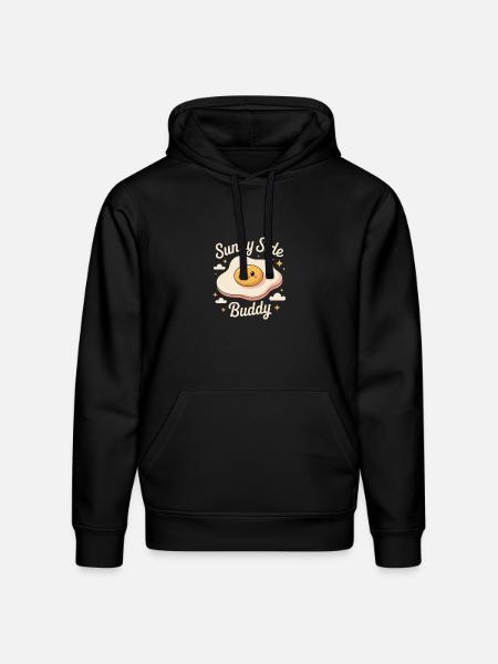 Sunny Side Buddy - Stanley/Stella Drummer Unisex Organic Hoodie - black