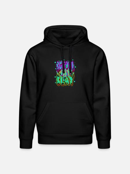 School Day Slay - Stanley/Stella Drummer Unisex Organic Hoodie - black