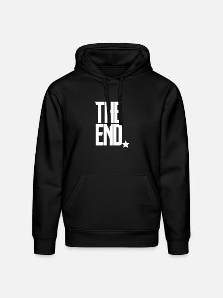 The End Game Screen - Stanley/Stella Drummer Unisex Organic Hoodie - black